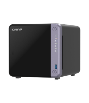 QNAP Cost-effective 4-bay 10GbE NAS | TS-432X-4G | Alpine | AL524 | Processor frequency 2 GHz | 4 GB | DDR4 SODIMM | 90W adapter