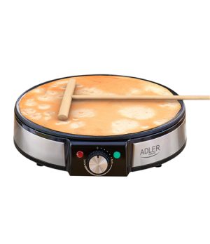 Adler | Crepe Maker | AD 3058 | 1600 W | Number of pastry 1 | Crepe | Stainless Steel/Black