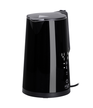 Adler | Kettle | AD 1345b | Electric | 2200 W | 1.7 L | Stainless steel | 360° rotational base | Black