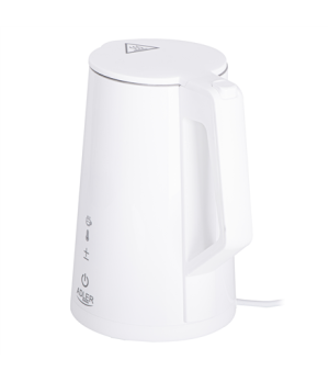 Adler | Kettle | AD 1345w | Electric | 2200 W | 1.7 L | Stainless steel | 360° rotational base | White