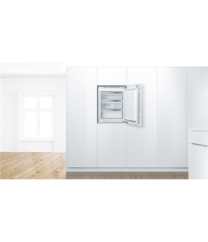 Bosch | GIV11AFE0 | Freezer | Energy efficiency class E | Upright | Built-in | Height 71.2 cm | Total net capacity 72 L | White