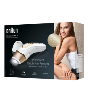 Braun | PL5157 Silk-expert Pro 5 IPL | Epilator | Operating time (max)  min | Bulb lifetime (flashes) 400.000 | Number of power 