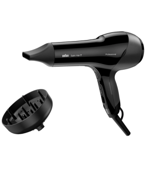 Braun | Hair Dryer | HD785 Satin Hair 7 SensoDryer | 2000 W | Number of temperature settings 4 | Ionic function | Diffuser nozzl