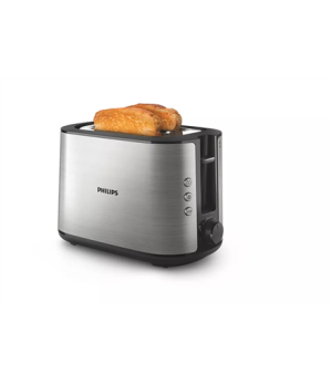 Philips | Toaster | HD2650/90 Viva Collection | Power 950 W | Number of slots 2 | Housing material  Metal | Stainless Steel