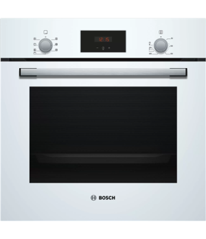 Bosch | HBF113BV1S | Oven | 66 L | Multifunctional | Manual | Mechanical control | Yes | Height 60 cm | Width 60 cm | White