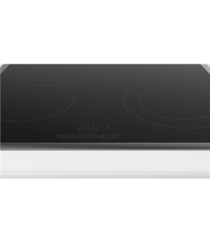 Bosch | PKN645BB2E Series 4 | Hob | Vitroceramic | Number of burners/cooking zones 4 | Touch | Timer | Black