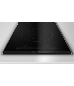 Bosch | PKF375FP2E Series 6 | Hob | Vitroceramic | Number of burners/cooking zones 2 | DirectSelect | Timer | Black