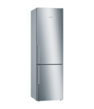 Bosch | Refrigerator | KGE398IBP Series 6 | Energy efficiency class B | Free standing | Combi | Height 201 cm | Fridge net capac