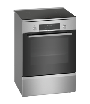 Bosch | Cooker | HLS79Y351U Series 6 | Hob type Induction | Oven type Electric | Stainless Steel | Width 60 cm | Grilling | LCD 