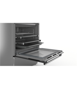 Bosch | Cooker | HLS79Y351U Series 6 | Hob type Induction | Oven type Electric | Stainless Steel | Width 60 cm | Grilling | LCD 