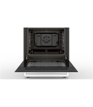 Bosch | Cooker | HKA090220U Series 2 | Hob type Vitroceramic | Oven type Electric | White | Width 60 cm | Grilling | Depth 60 cm