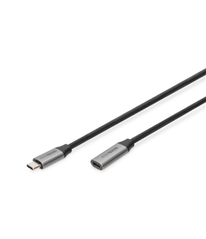 Digitus | USB-C/M to USB-C/F Extension Cable | DB-300230-010-S | USB-C to USB-C USB C, plug | USB-C jack