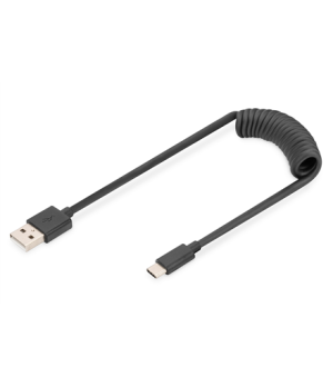 Digitus | AK-300430-006-S | USB-A to USB-C USB 2.0 Type A, plug | USB C, plug