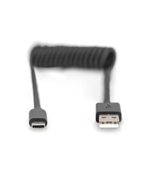 Digitus | AK-300430-006-S | USB-A to USB-C USB 2.0 Type A, plug | USB C, plug