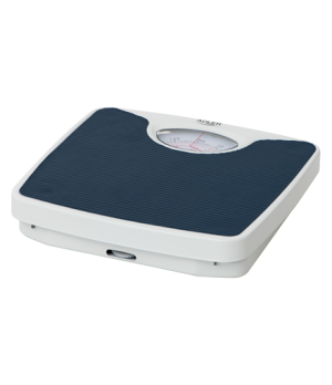 Adler | Mechanical bathroom scale | AD 8151b | Maximum weight (capacity) 130 kg | Accuracy 1000 g | Blue/White