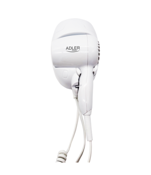 Adler | Hair dryer for hotel and swimming pool | AD 2252 | 1600 W | Number of temperature settings 2 | White