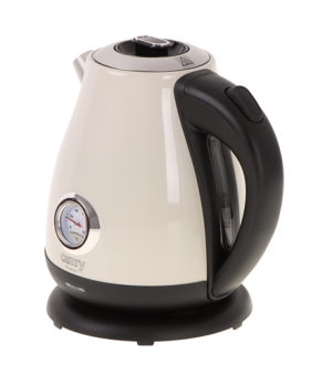 Camry | Kettle with a thermometer | CR 1344 | Electric | 2200 W | 1.7 L | Stainless steel | 360° rotational base | Cream