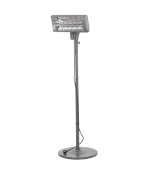 Camry | Standing Heater | CR 7737 | Patio heater | 2000 W | Number of power levels 2 | Suitable for rooms up to 14 m² | Grey | I