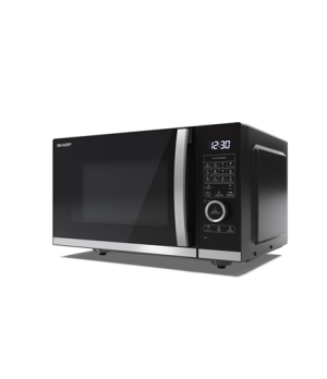 Sharp | Microwave Oven with Grill and Convection | YC-QC254AE-B | Free standing | 25 L | 900 W | Convection | Grill | Black