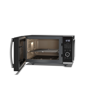 Sharp | Microwave Oven with Grill | YC-QG234AE-B | Free standing | 23 L | 900 W | Grill | Black