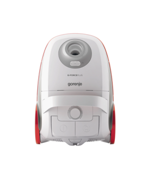 Gorenje | Vacuum cleaner | VCEA21GPLW | Bagged | Power 700 W | Dust capacity 3 L | White