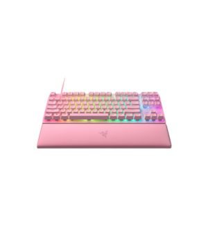 Razer | Optical Gaming Keyboard | Huntsman V2 Tenkeyless | Gaming keyboard | Wired | RGB LED light | US | Quartz | Linear Red Sw