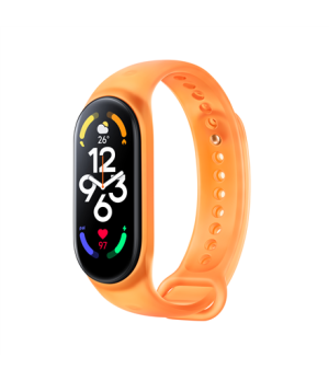 Xiaomi | Smart Band 7 Strap | Neon Orange | Strap material: TPU | Total length: 255mm