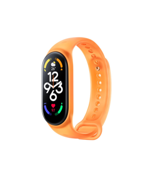 Xiaomi | Smart Band 7 Strap | Neon Orange | Strap material: TPU | Total length: 255mm