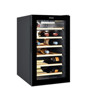 Candy | Wine Cooler | CWCEL 210/N | Energy efficiency class G | Free standing | Bottles capacity 21 | Cooling type | Black