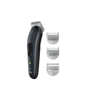 Braun | Body Groomer | BG3340 | Cordless and corded | Black/Grey