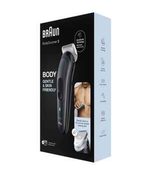 Braun | Body Groomer | BG3350 | Cordless and corded | Black/Grey