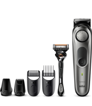 Braun Beard Trimmer BT7320 Cordless and corded Number of length steps 39 Black/Silver