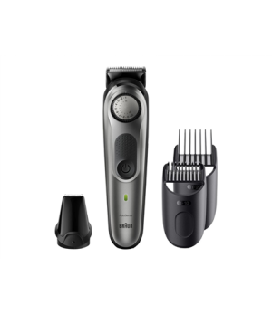 Braun Beard Trimmer BT7320 Cordless and corded Number of length steps 39 Black/Silver