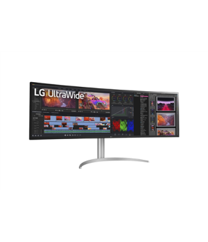 LG 49WQ95C-W 49“ UltraWide Curved LED Monitor 5120x1440/400cd/m2/5ms/ HDMI USB Type C Display Port | LG | Monitor | 49WQ95C-W | 