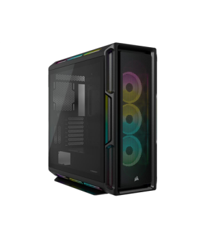 Corsair | Tempered Glass Smart Case | iCUE 5000T RGB | Side window | Black | Mid-Tower | Power supply included No | ATX