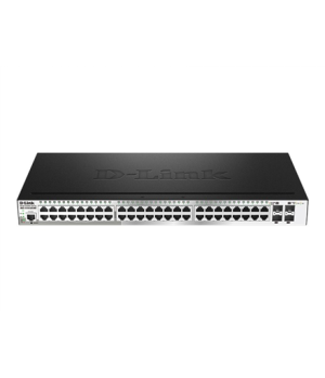 D-Link | Stackable Smart Managed Switch with 10G Uplinks | DGS-1510-52X/E | Managed L2 | Rackmountable | Gigabit Ethernet (coppe