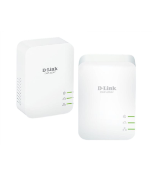 D-Link | PowerLine AV2 1000 HD Gigabit Starter Kit | DHP-601AV/E | 1000 Mbit/s | Ethernet LAN (RJ-45) ports 1 | No Wi-Fi | Extra