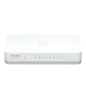 D-Link | Switch | GO-SW-8G/E | Unmanaged | Desktop | Gigabit Ethernet (copper) ports quantity 8