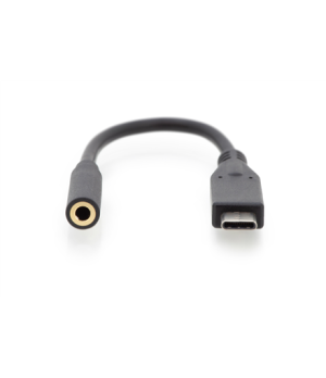 Digitus | USB Type-C Audio adapter cable, Type-C - 3.5mm M/F, 0.2m, Audio input/output, Version 3.1 | AK-300321-002-S | Type-C |