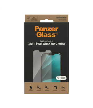 PanzerGlass | Screen protector | Apple | iPhone 14 Plus/13 Pro Max | Glass | Transparent | Classic Fit