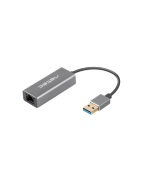 Natec Ethernet Adapter, Cricket USB 3.0, USB 3.0 to RJ45, Black | Natec | Ethernet Adapter Network Card | NNC-1924 Cricket USB 3