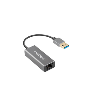 Natec Ethernet Adapter, Cricket USB 3.0, USB 3.0 to RJ45, Black | Natec | Ethernet Adapter Network Card | NNC-1924 Cricket USB 3