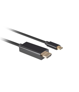 Lanberg USB-C to HDMI Cable, 0.5 m 4K/60Hz, Black | Lanberg | USB-C to HDMI Cable | Black | 0.5 m