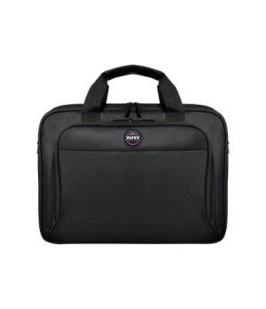 PORT DESIGNS | 105064 | HANOI II CLAMSHELL | Fits up to size 15.6 " | Messenger - Briefcase | Black | Shoulder strap