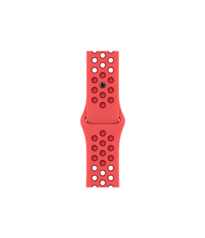 Apple | Nike Sport Band | 41 | Bright Crimson/Gym Red | Fluoroelastomer | Strap fits 130–200mm wrists