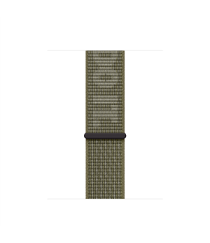 Apple | Nike Sport Loop | 41 | Sequoia/Pure Platinum | Woven nylon | Strap fits 130–190mm wrists