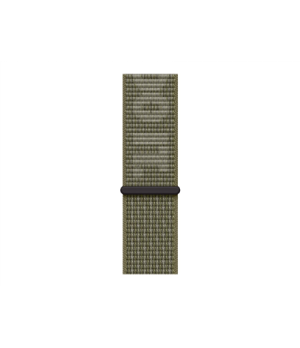 Apple | Nike Sport Loop | 41 | Sequoia/Pure Platinum | Woven nylon | Strap fits 130–190mm wrists