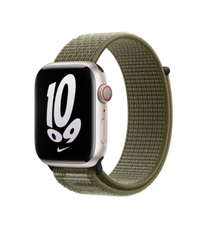 Apple  Nike Sport Loop 45 Sequoia/Pure Platinum