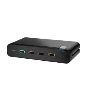 Belkin Universal 2nd Gen Secure KVM Switch, 4-Port, Dual Head, No CAC