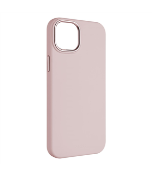 Fixed | MagFlow | Back cover | Apple | iPhone 15 Plus | Liquid silicon | Pink